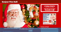 Desktop Screenshot of bonjour-pere-noel.com